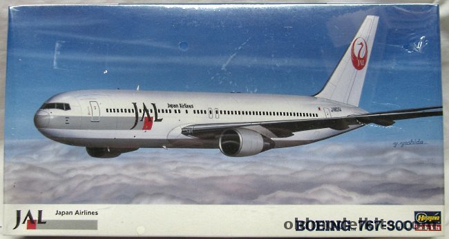 Hasegawa 1/200 Boeing 767-300 - JAL Japan Airlines, LT6 plastic model kit
